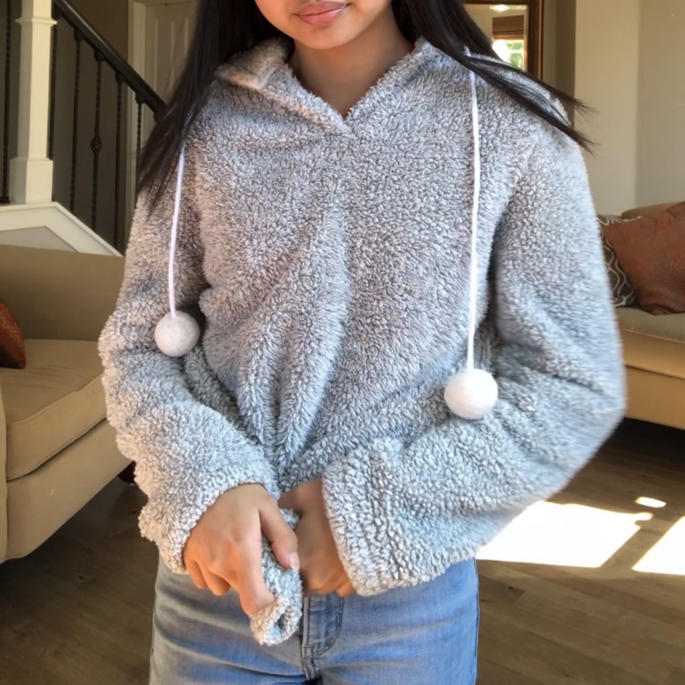 Super super soft and fuzzy sweatshirt